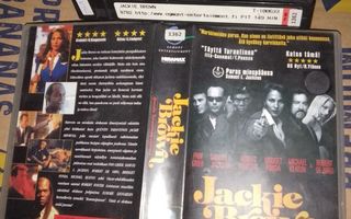 VHS Jackie Brown FI vuokraversio