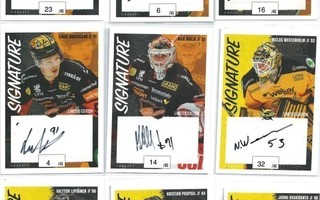 2022-23 Cardset LIMITED Signature # Niclas Westerholm /40