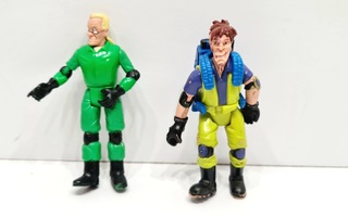 2kpl Extreme Ghostbusters figuureita (1997)