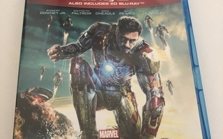 Marvel Iron Man 3 (3D + 2D Blu-ray elokuva)