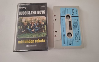 JUSSI & THE BOYS - MÄ TAHDON ROKATA c-kasetti