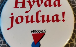 Veikkaus rintanappi