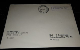 Kenttäposti - Tapiola 1963 -kuori