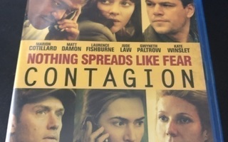 Contagion (Blu-ray elokuva) Matt Damon, Fishburne