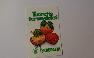 TT-etiketti Tuoretta terveydeksi T-kaupasta
