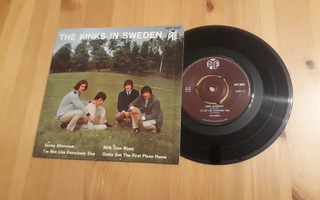 Kinks - The Kinks In Sweden ep ps orig 1966 Sweden rare
