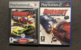 Burnout 2 - Point Of Impact & Burnout - Dominator PS2