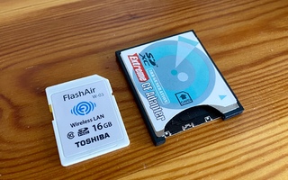 Toshiba FlashAir 16 GB langaton WiFi muistikortti