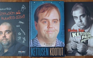 Markus Kajo - Kettunen-kirjapaketti (3 kirjaa)