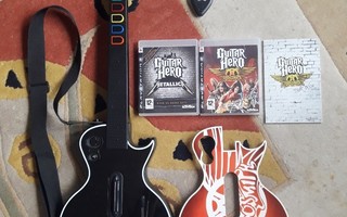 Guitar Hero -Les paul Kitara- Ps3.