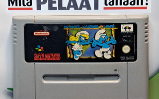 Smurfs Travel the World (L) (EU) SNES (Käytetty)