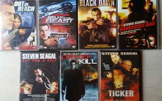 Steven Seagal 7 Kpl -DVD