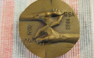 YYA-Sopimus 1948-1988 mitali/Reijo Paavilainen 1988.