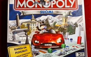 Monopoly Suomi Lautapeli. UUDENVEROINEN