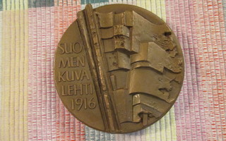Suomen Kuvalehti 1916 mitali 1966 /H.Häiväoja