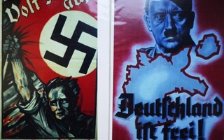 Postikortti Hakaristi-Saksan propaganda 2kpl