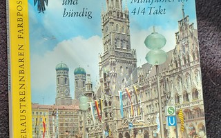 München 14 postikorttia + opas