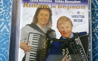 VEIKKO AHVENAINEN&CARINA NORDLUND-Kultaa ja hopeaa-CD, 2008