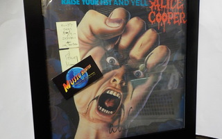 ALICE COOPER - RAISE YOUR FIST AND YELL LP ALICEN NIMMARILLA