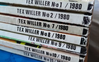 7 kpl tex willer 1980