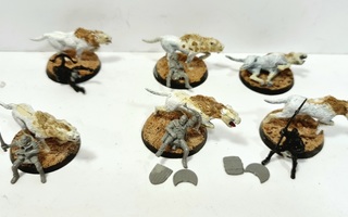 The Lord of the Rings - 6kpl Warg Riders [L9]