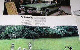 1969 Rambler Ambassador  esite - KUIN UUSI - AMC