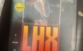 Sega Genesis LHX Attack Chopper + kotelo + ohjeet