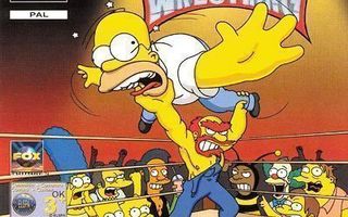 Simpsons Wrestling (CIB) PS (Käytetty)