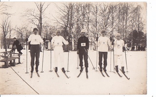 VANHA Valokuva Suojeluskunta Kuopio 1921 HYVÄ Provenienssi