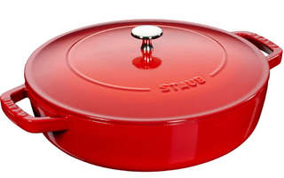 Deep frying pan with lid STAUB 28 cm 40511-474-0