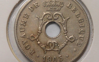 Belgien. 10 centimes 1905 "Belgique".