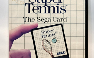 Super Tennis - The Sega Card (CIB) SMS (Käytetty)