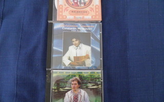 3 kpl CD:t Moldavian kansanmusiikkia.