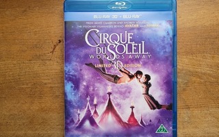 Cirque du Soleil Worlds Away limited 3d edition blu-ray