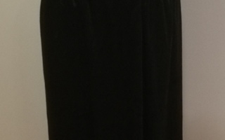 Musta, juhlava trikookangas, 230 x 150cm