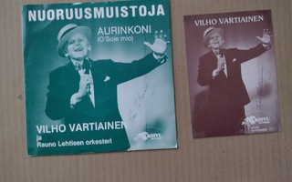 Vilho Vartiainen-Nuoruusmuistoja/Aurinkoni (O sole mio)