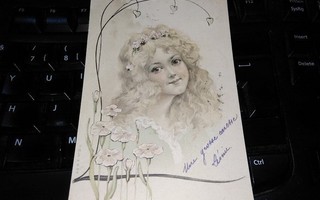 Kaunis Nainen Taide v.1903 PK76