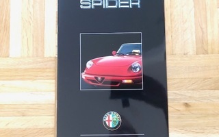 Esite Alfa Romeo Spider, noin vuodelta 1990