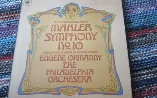 Mahler: Sinfonia 10 "1st Complete Recording" Ormandy CBS 2LP