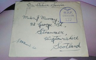 RAF CENSOR 137 -kuori Scotlantiin ALE!
