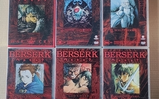 Berserk 1-6 DVD