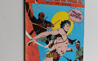 Edgar Rice Burroughs : Tarzan 2/1989 : Pahuuden kuningata...