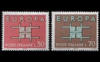 Italia 1149-50 ** Europa (1963)