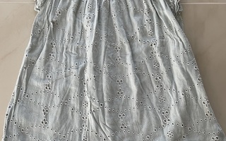 MANGO vedenvihreä mekko, koko 9-10 / 134-140 cm