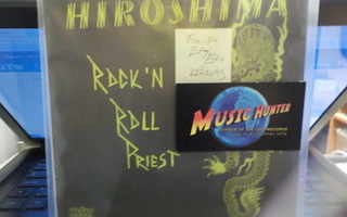 HIROSHIMA - ROCK N ROLL PRIEST. FIN -84. EX-/EX+  7"