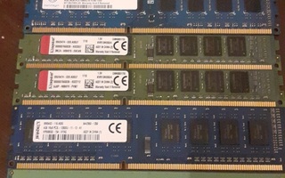 DDR3-muisteja (6x4Gt)