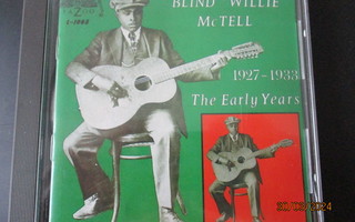 Blind Willie MacTell THE EARLY YEARS 1927 - 1933 (CD)