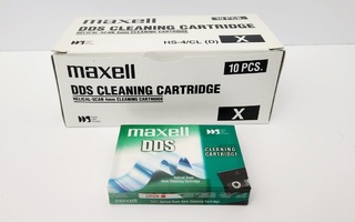 9kpl Maxell DDS Cleaning Cartridge (UUSIA)