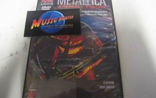 METALLICA - 1988-1997 LEARN BASS LINES DVD UUSI