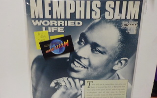 MEMPHIS SLIM - WORRIED LIFE M-/EX+ EU 1990 LP